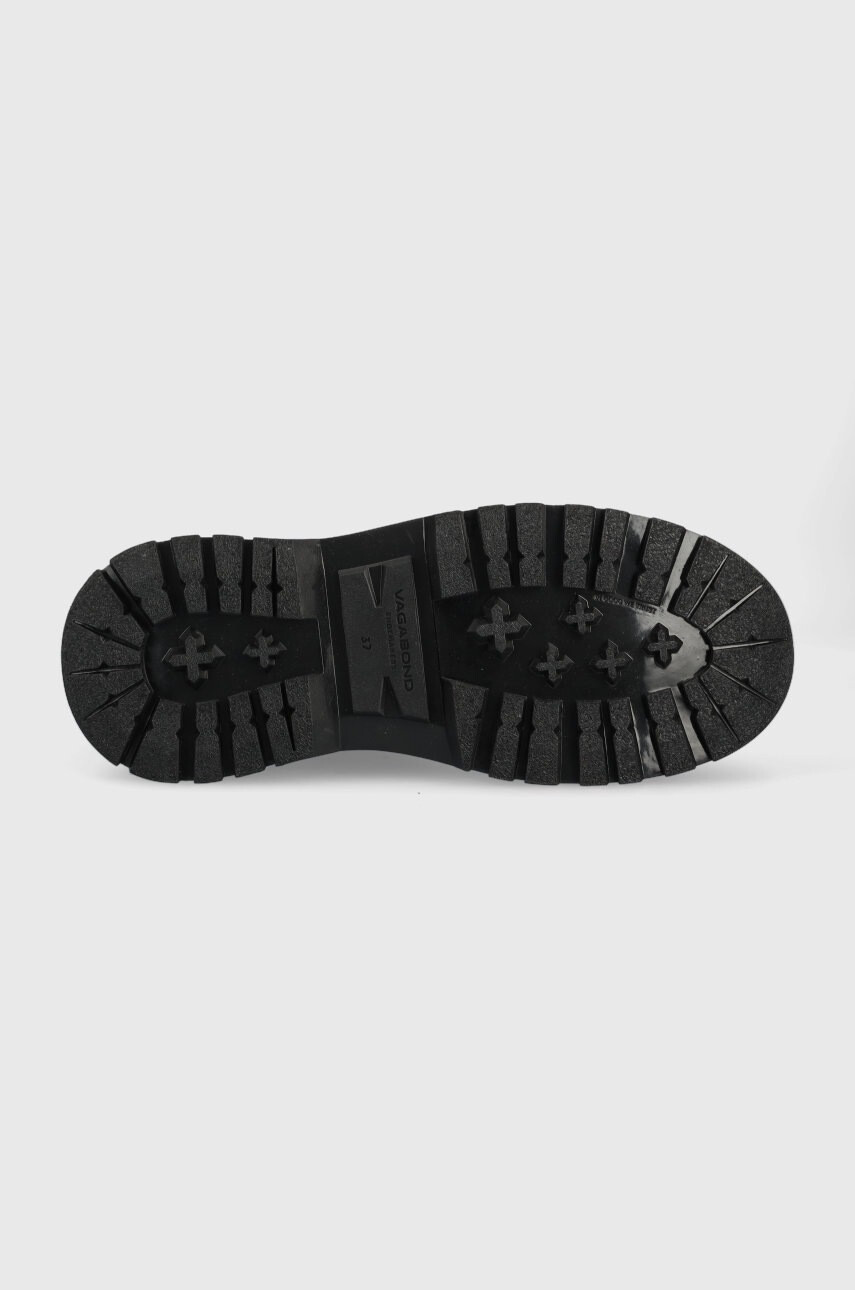 Vagabond Shoemakers Кожени боти Maxime в черно с платформа с изолация - Pepit.bg