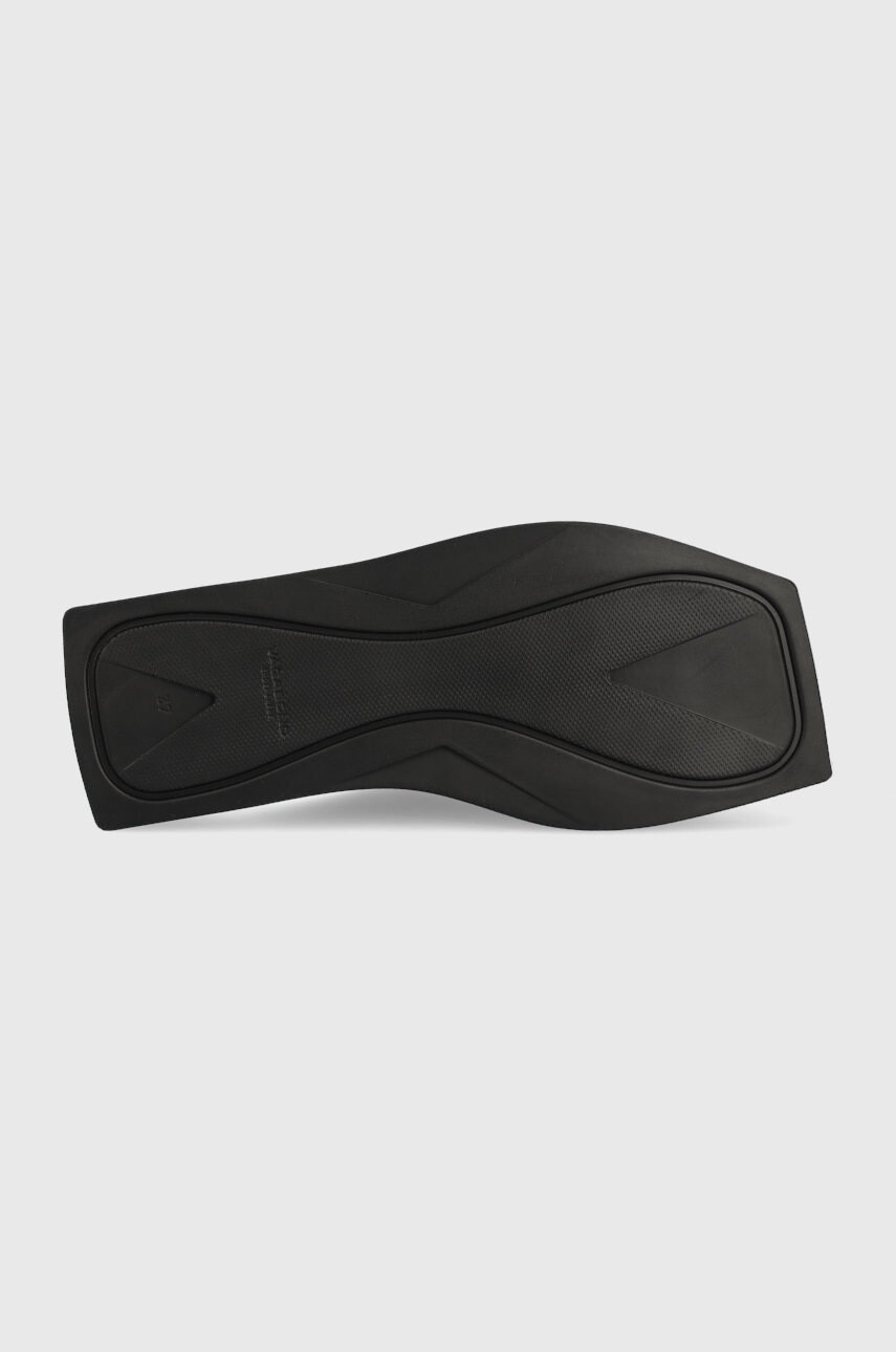 Vagabond Shoemakers Кожени чехли Evy в черно с платформа - Pepit.bg
