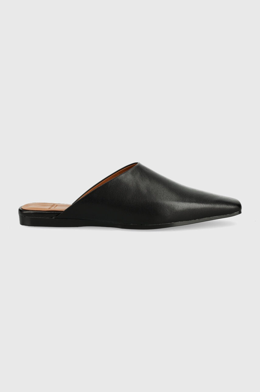 Vagabond Shoemakers Кожени чехли Wioletta в черно - Pepit.bg
