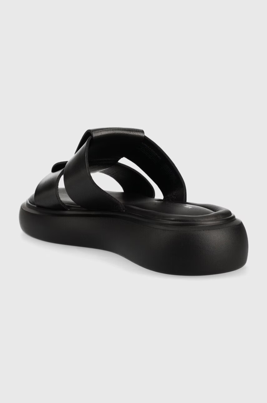 Vagabond Shoemakers Кожени чехли Blenda в черно с платформа 5519.201.20 - Pepit.bg