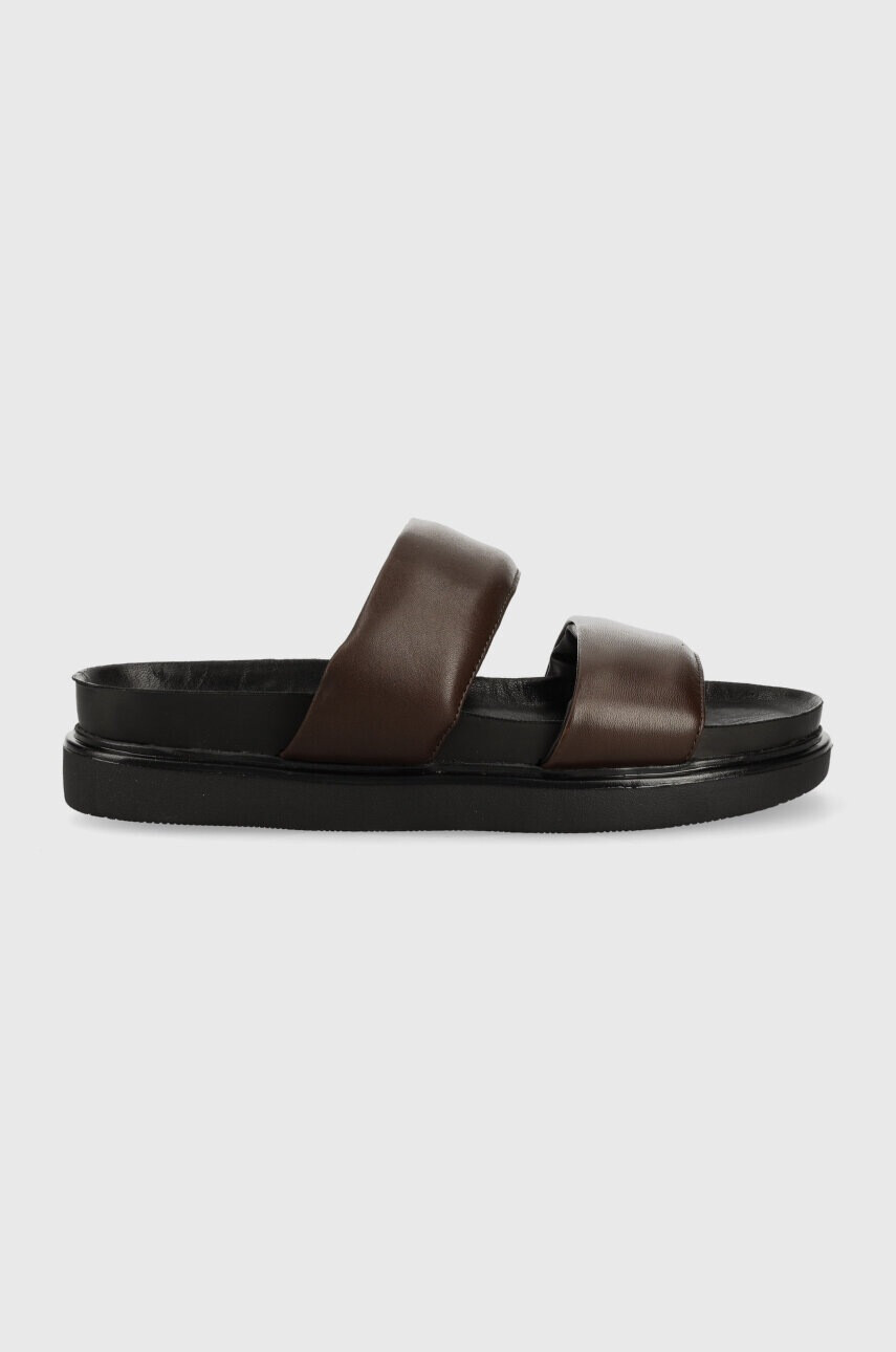Vagabond Shoemakers Кожени чехли ERIN в кафяво - Pepit.bg