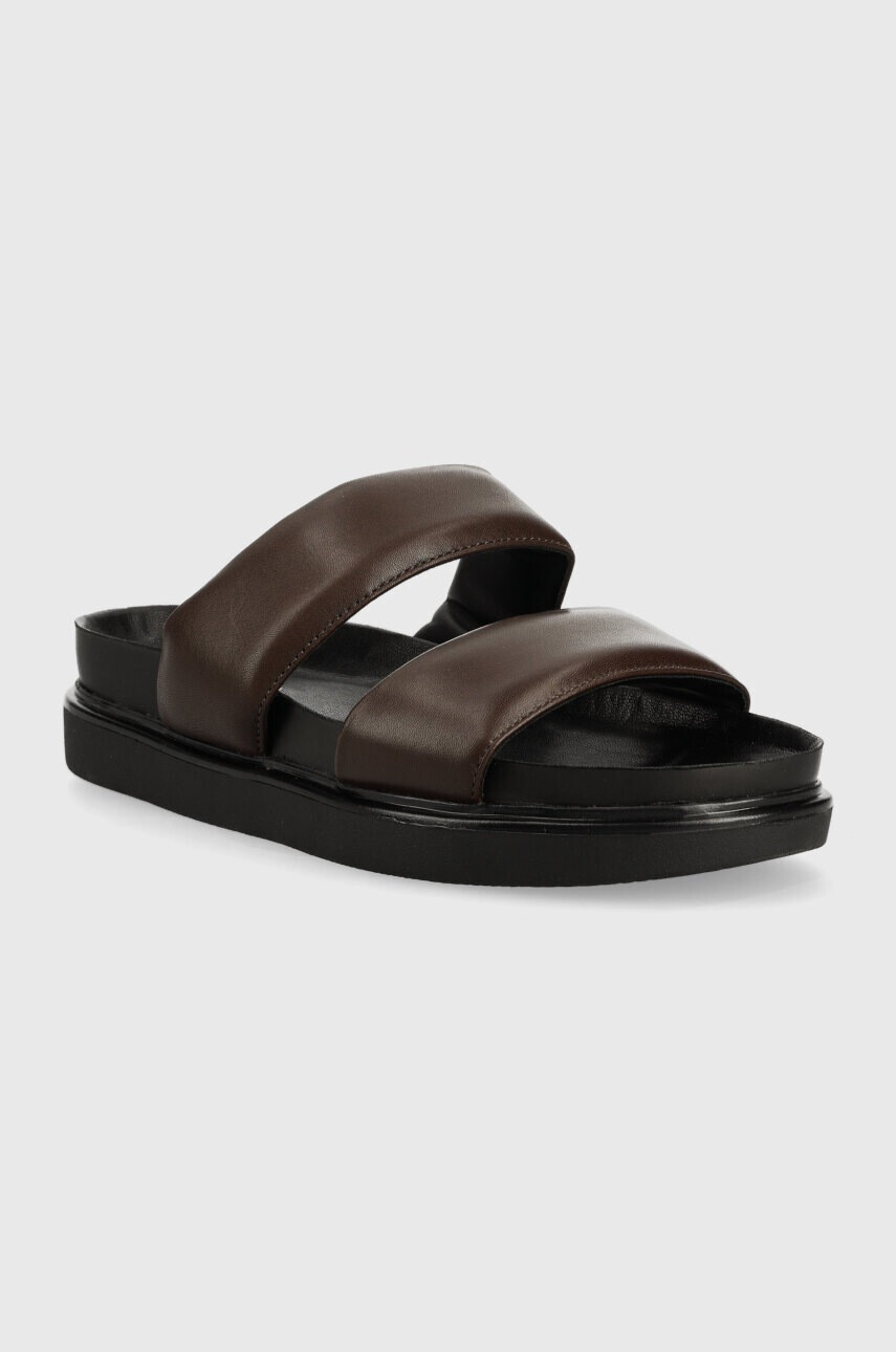 Vagabond Shoemakers Кожени чехли ERIN в кафяво - Pepit.bg