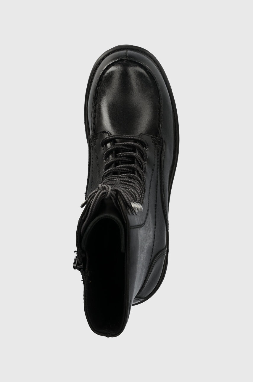 Vagabond Shoemakers Кожени кубинки Cosmo 2.0 в черно с платформа - Pepit.bg