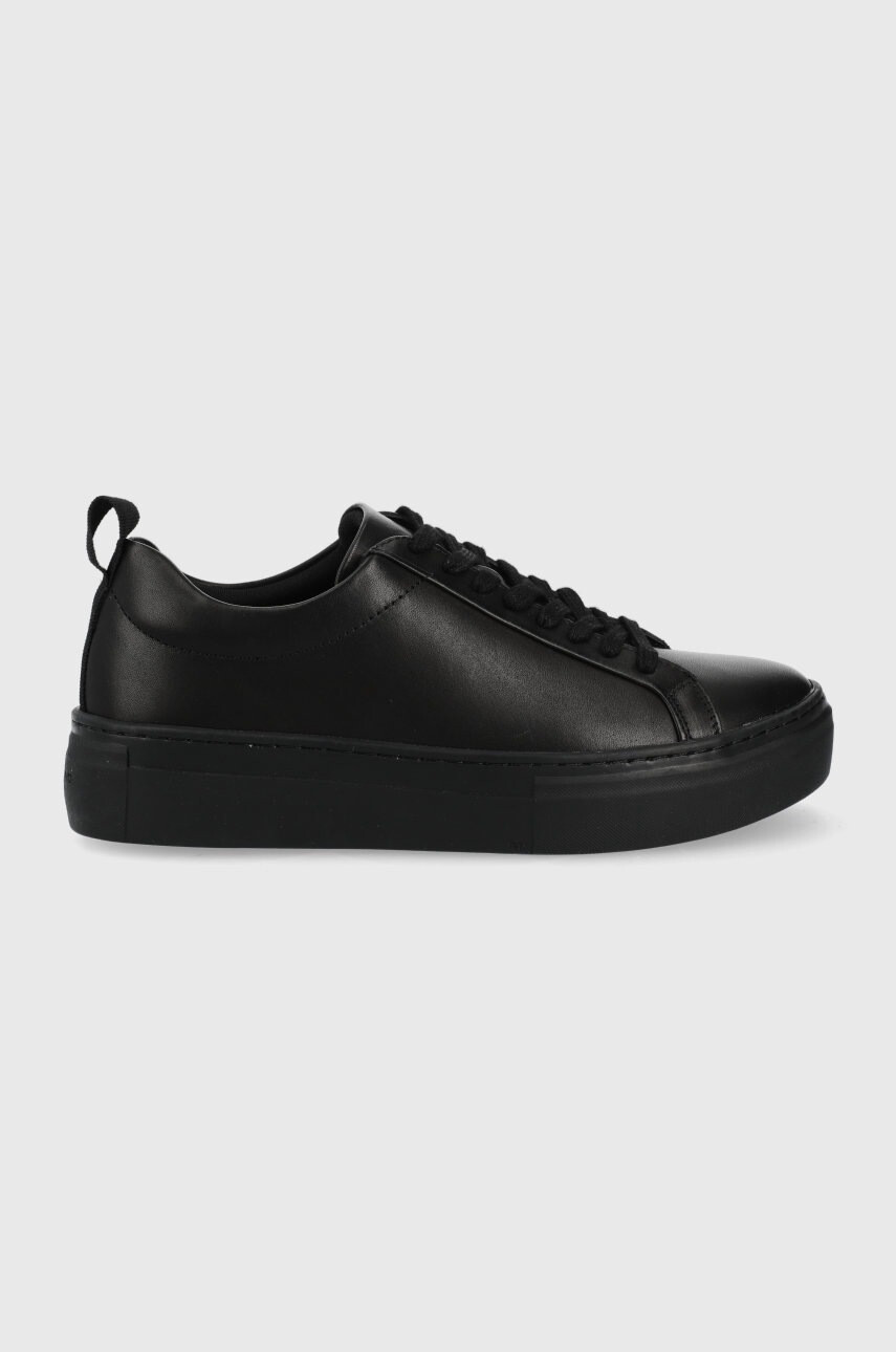 Vagabond Shoemakers Кожени маратонки Zoe Platform в черно - Pepit.bg