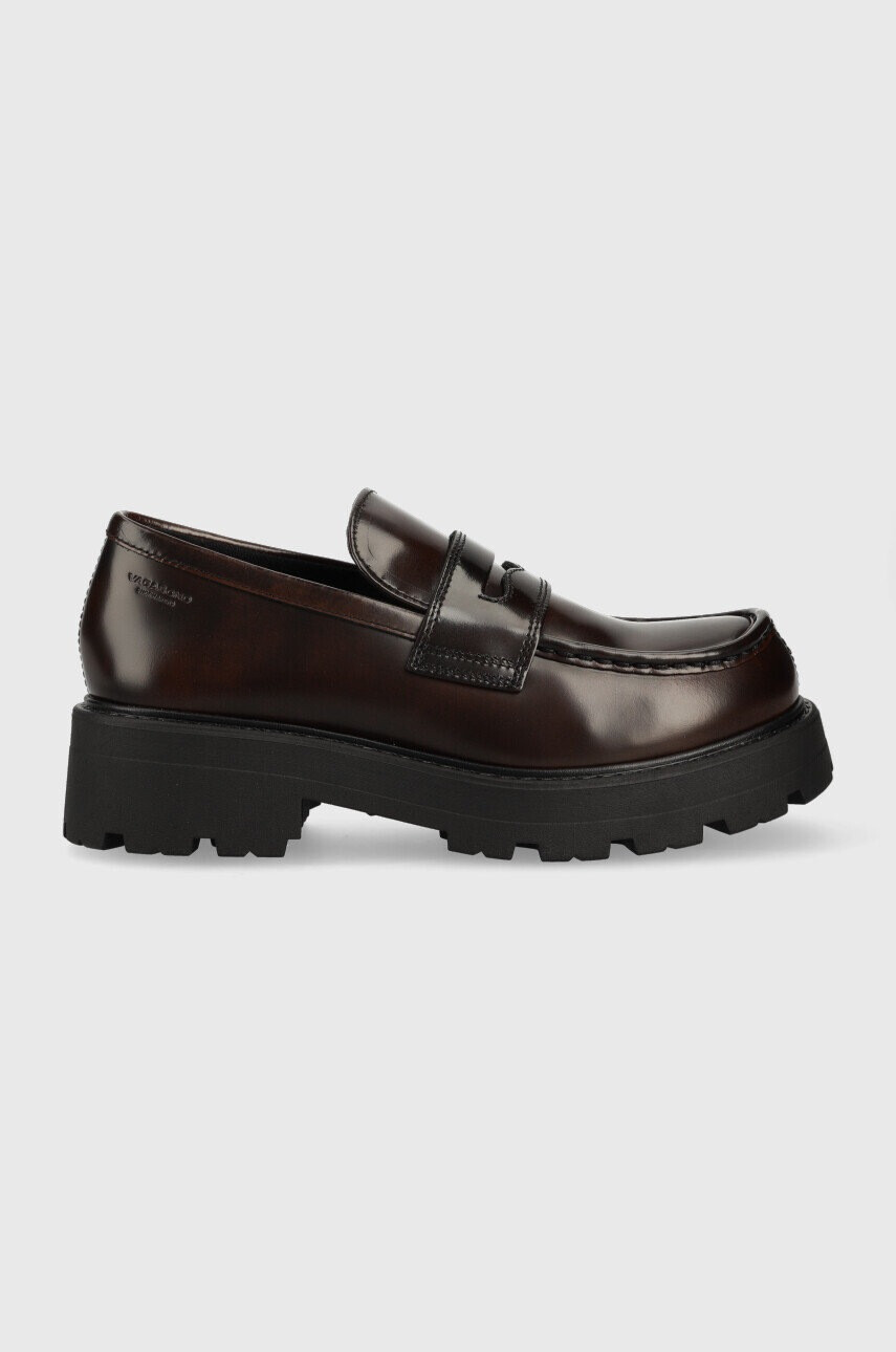 Vagabond Shoemakers Кожени мокасини COSMO 2.0 в бордо с платформа 5049.504.41 - Pepit.bg
