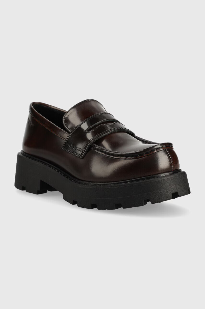 Vagabond Shoemakers Кожени мокасини COSMO 2.0 в бордо с платформа 5049.504.41 - Pepit.bg