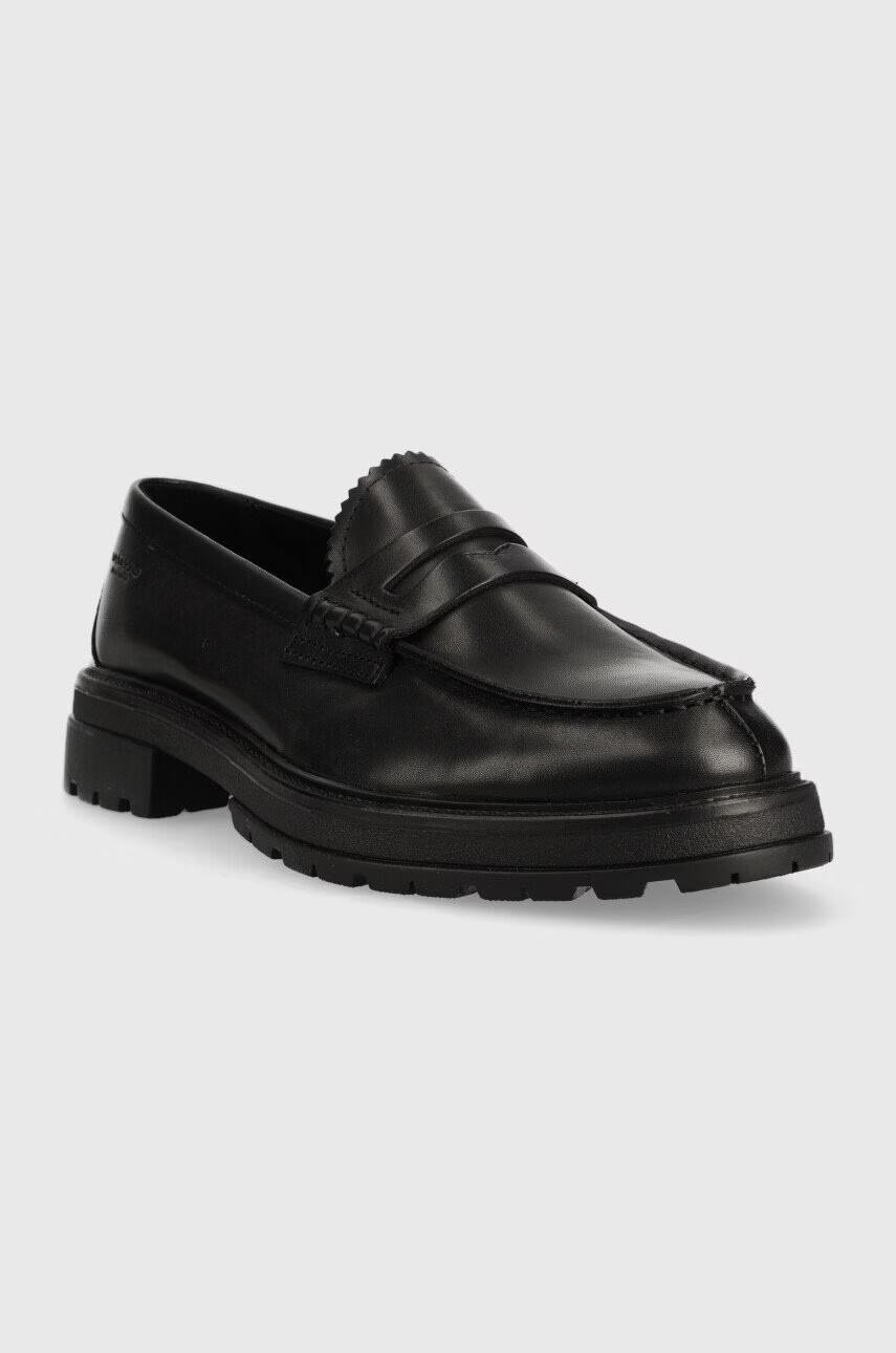 Vagabond Shoemakers Кожени мокасини Johnny 2.0 в черно - Pepit.bg