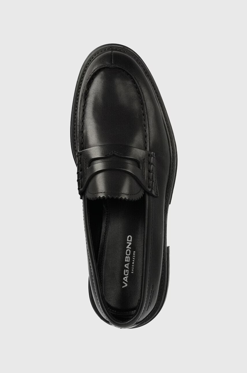 Vagabond Shoemakers Кожени мокасини Johnny 2.0 в черно - Pepit.bg