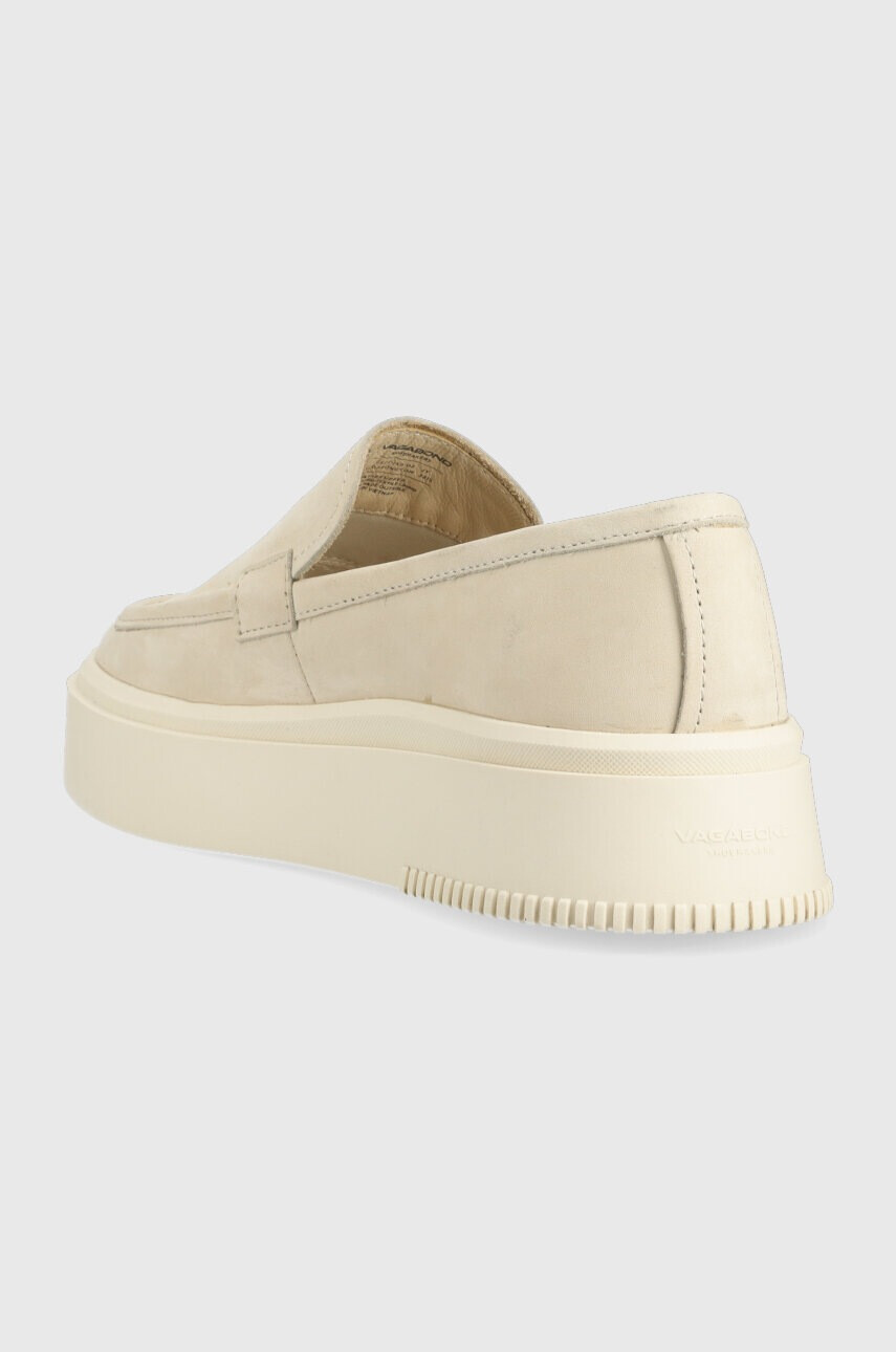 Vagabond Shoemakers Кожени мокасини STACY в бежово с платформа 5522.150.02 - Pepit.bg