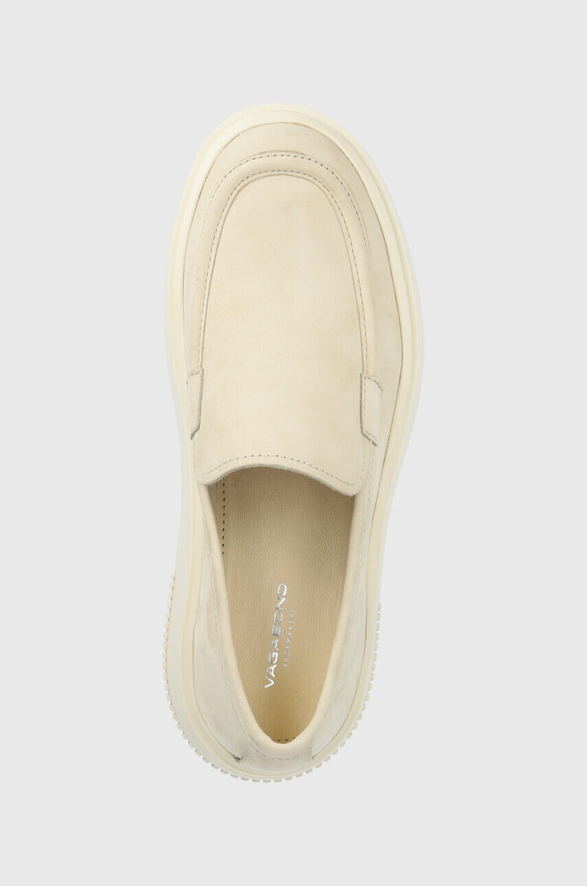 Vagabond Shoemakers Кожени мокасини STACY в бежово с платформа 5522.150.02 - Pepit.bg