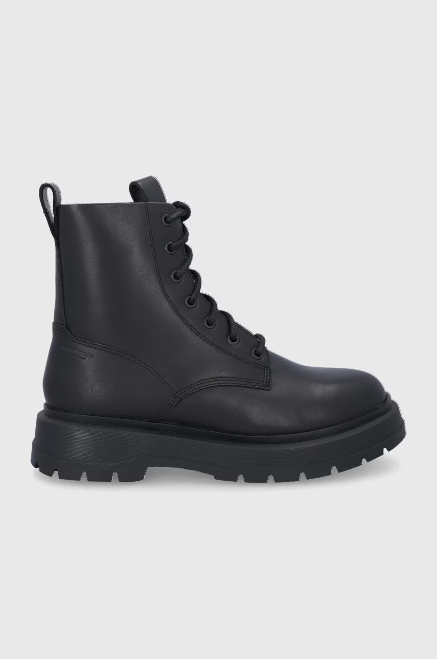 Vagabond Shoemakers Кожени обувки мъжки в черно - Pepit.bg