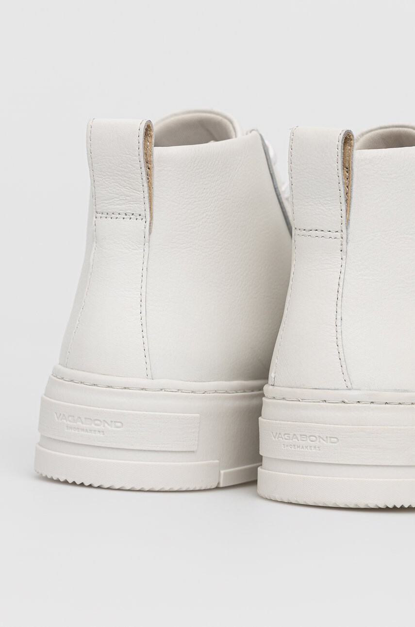 Vagabond Shoemakers Кожени обувки Judy в бяло с платформа - Pepit.bg