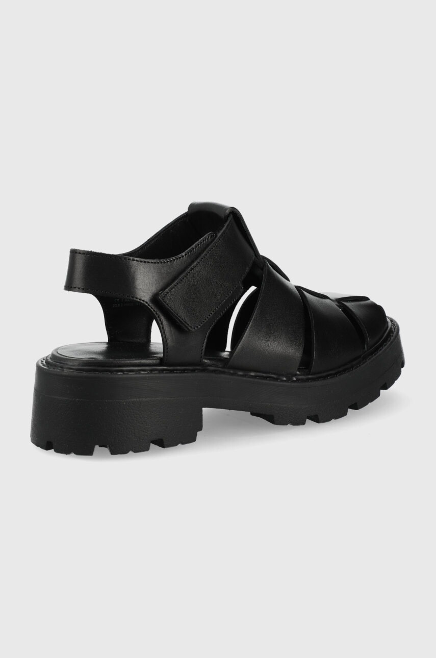 Vagabond Shoemakers Кожени сандали Cosmo 2.0 дамски в черно - Pepit.bg