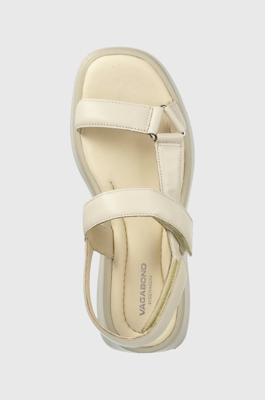 Vagabond Shoemakers Кожени сандали Courtney в бежово с платформа - Pepit.bg