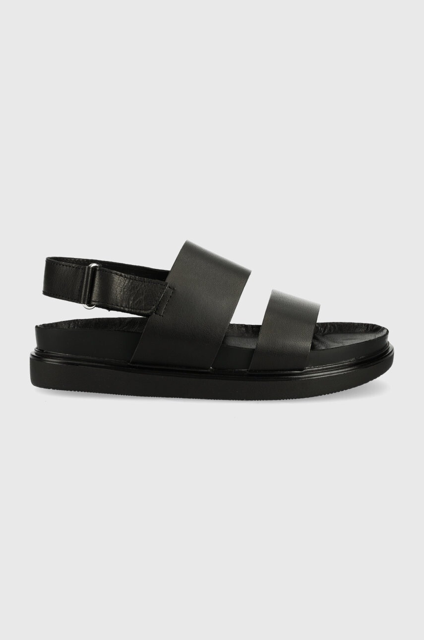 Vagabond Shoemakers Кожени сандали Erin в черно - Pepit.bg