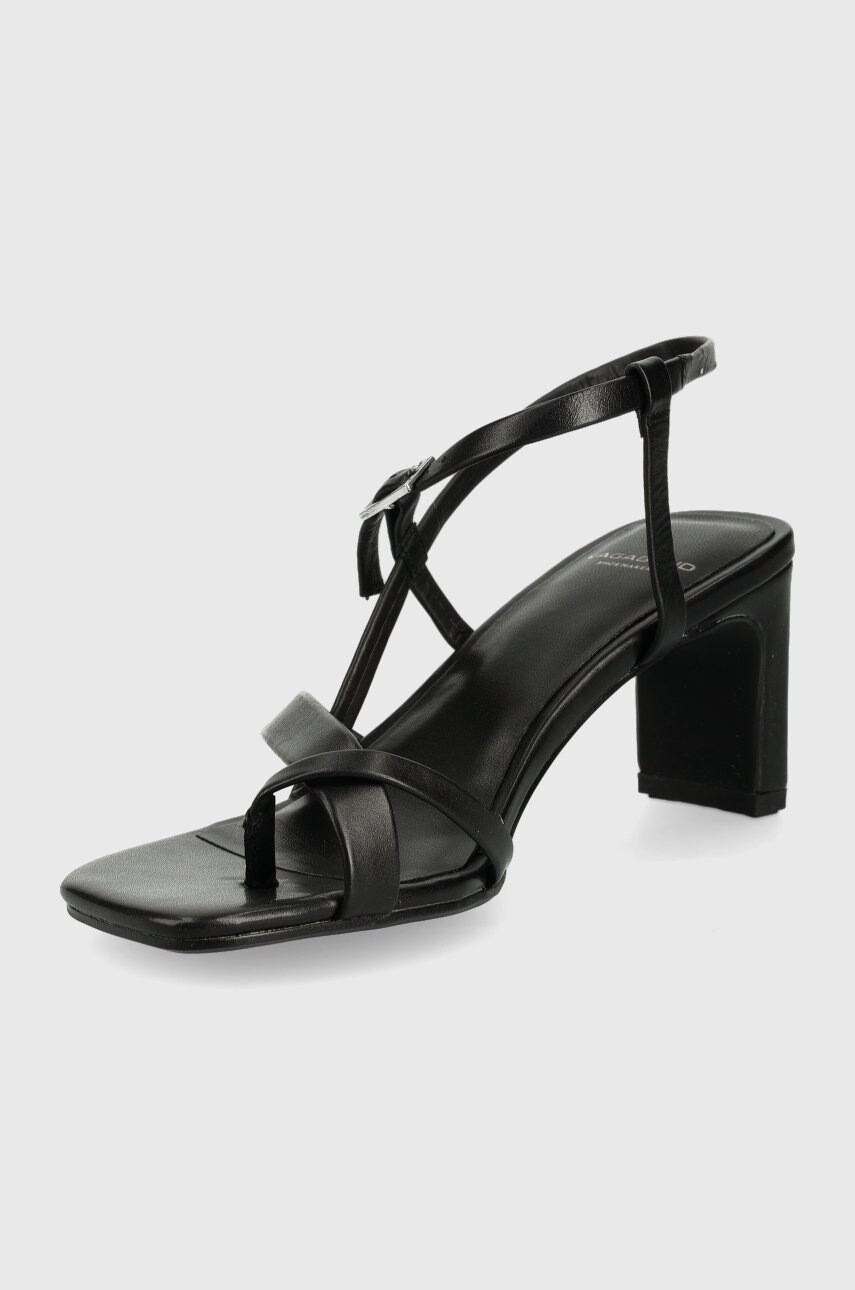 Vagabond Shoemakers Кожени сандали Luisa в черно - Pepit.bg