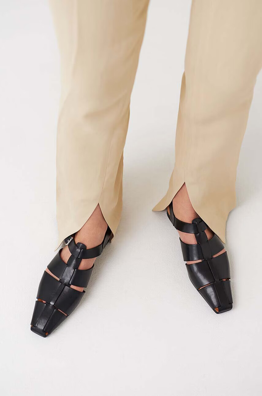 Vagabond Shoemakers Кожени сандали WIOLETTA в черно 5501.101.20 - Pepit.bg