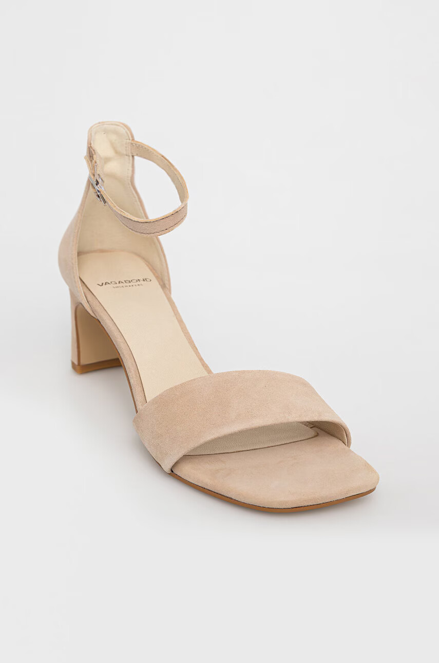 Vagabond Shoemakers Сандали от велур Luisa в бежово - Pepit.bg
