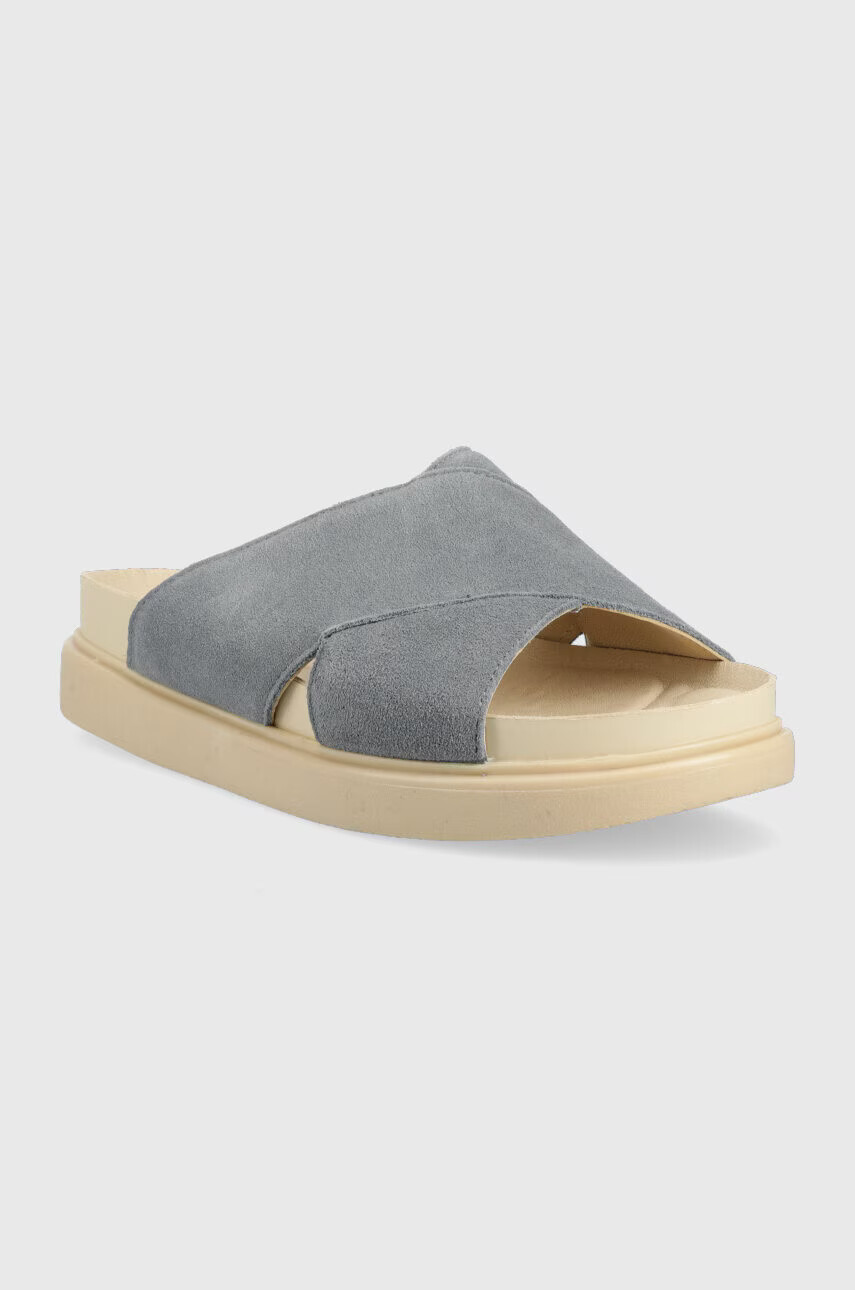 Vagabond Shoemakers Велурени чехли ERIN в синьо 5332.040.61 - Pepit.bg