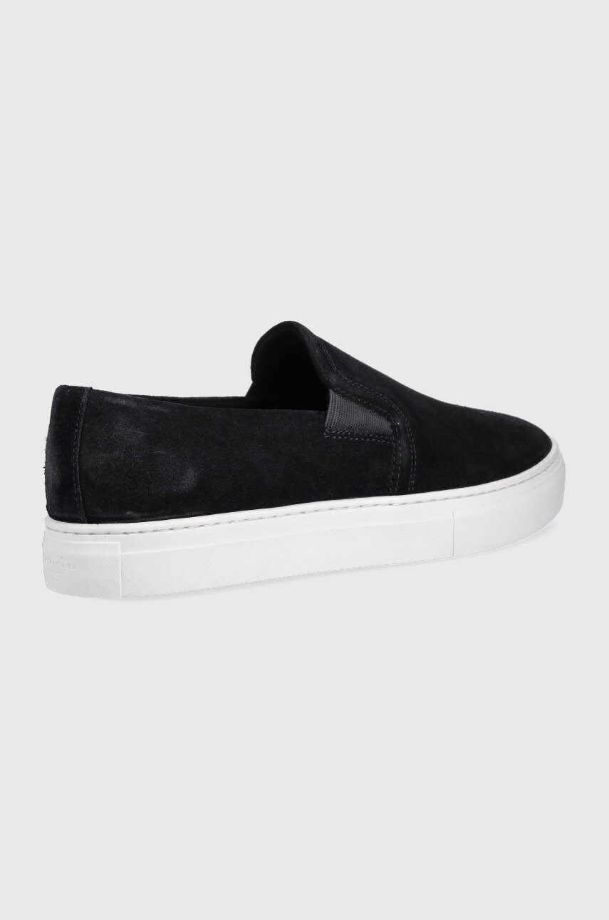 Vagabond Shoemakers Велурени кецове Paul 2.0 в черно - Pepit.bg