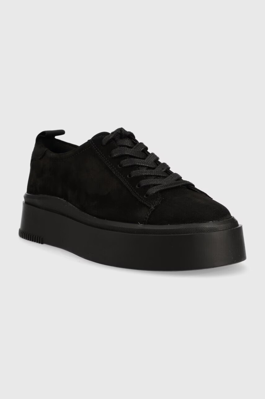 Vagabond Shoemakers Велурени маратонки STACY в черно 5522.050.92 - Pepit.bg