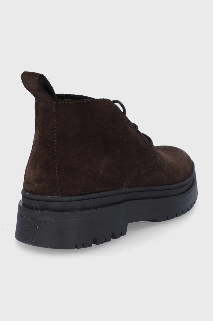 Vagabond Shoemakers Велурени обувки James мъжки в кафяво - Pepit.bg
