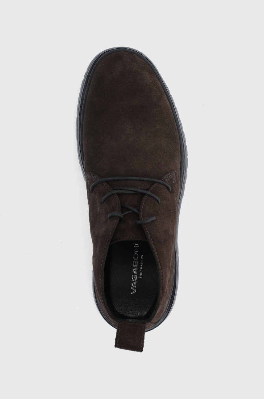 Vagabond Shoemakers Велурени обувки James мъжки в кафяво - Pepit.bg