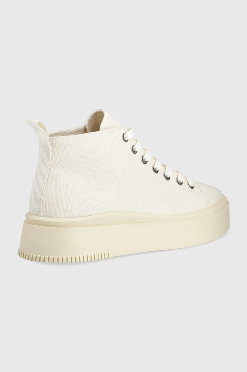 Vagabond Shoemakers Високи кецове Stacy дамски в бежово - Pepit.bg