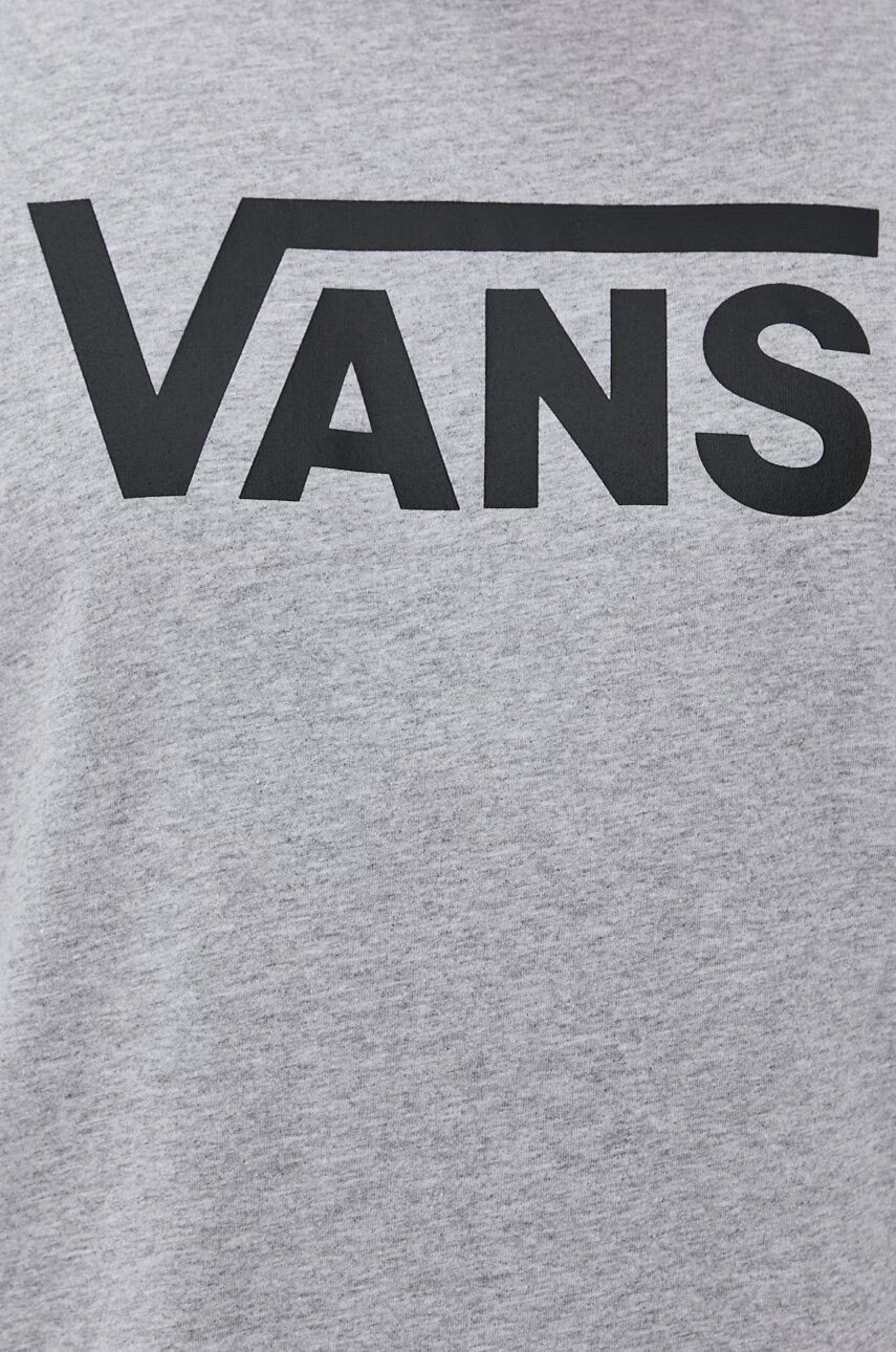Vans Блуза с дълги ръкави мъжка в сиво с принт - Pepit.bg
