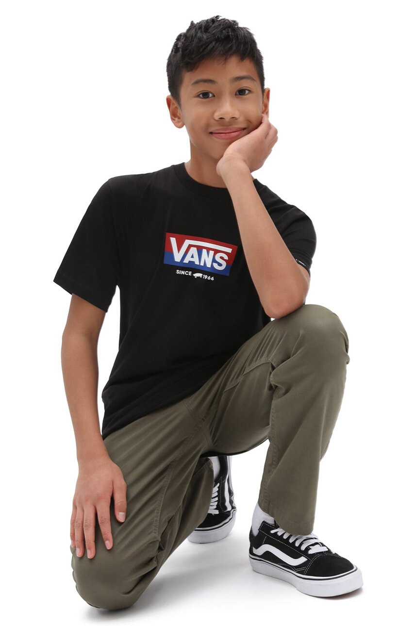 Vans Детска памучна тениска - Pepit.bg