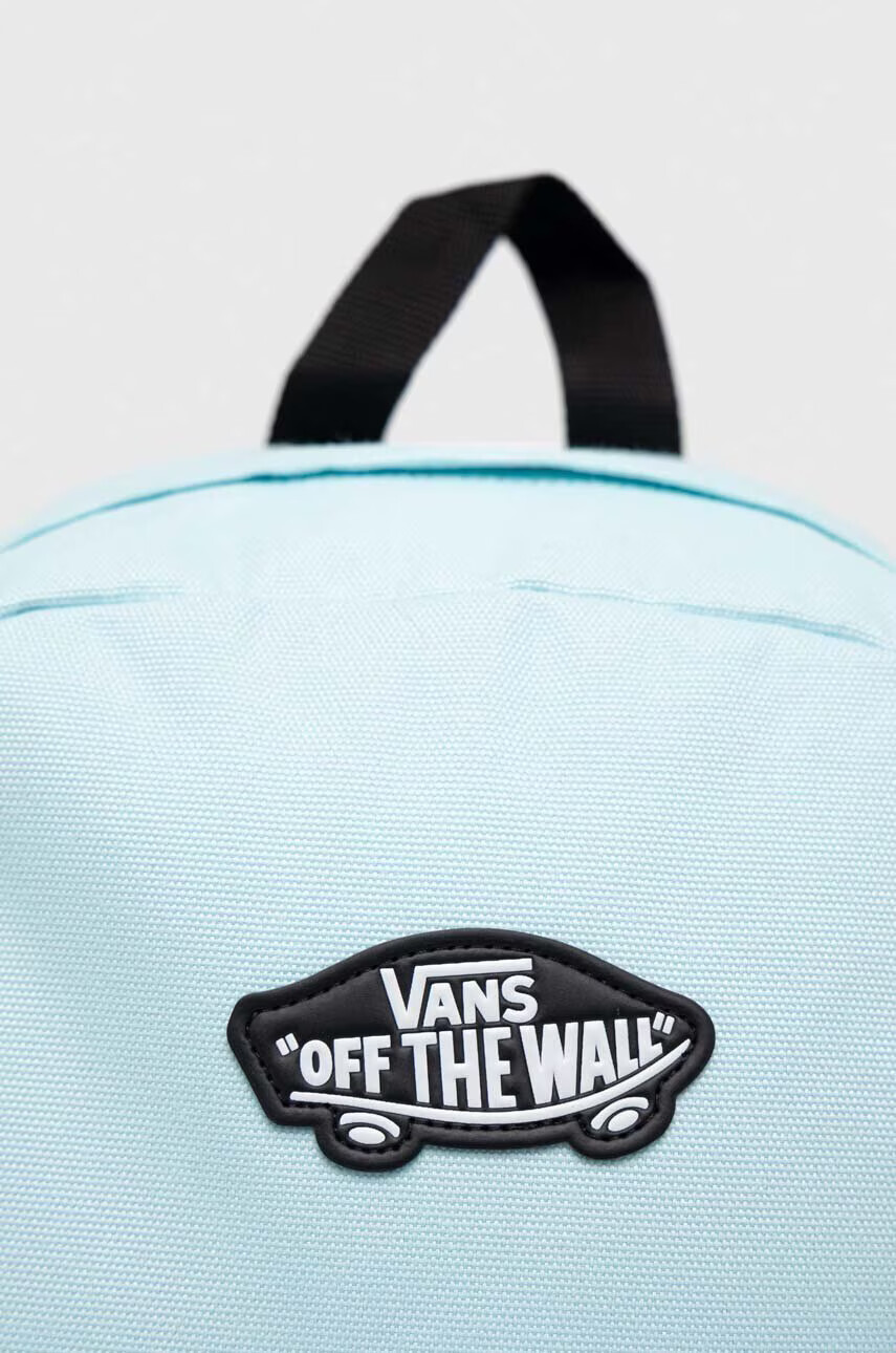 Vans Детска раница BY NEW SKOOL BACKPAC BLUE GLOW в синьо малък размер с изчистен дизайн - Pepit.bg