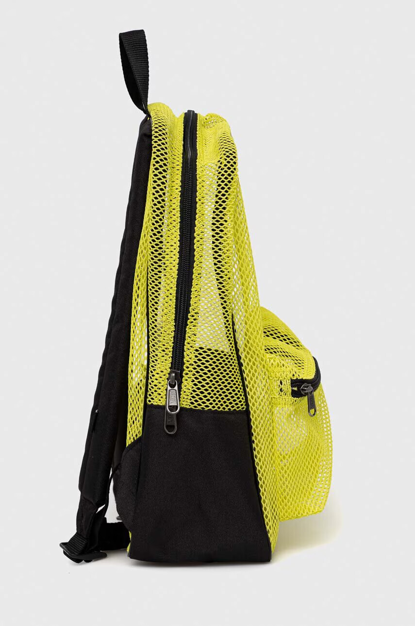 Vans Детска раница MESH NEW SKOOL BACKPACK EVENING PRIMROS в жълто голям размер с апликация - Pepit.bg