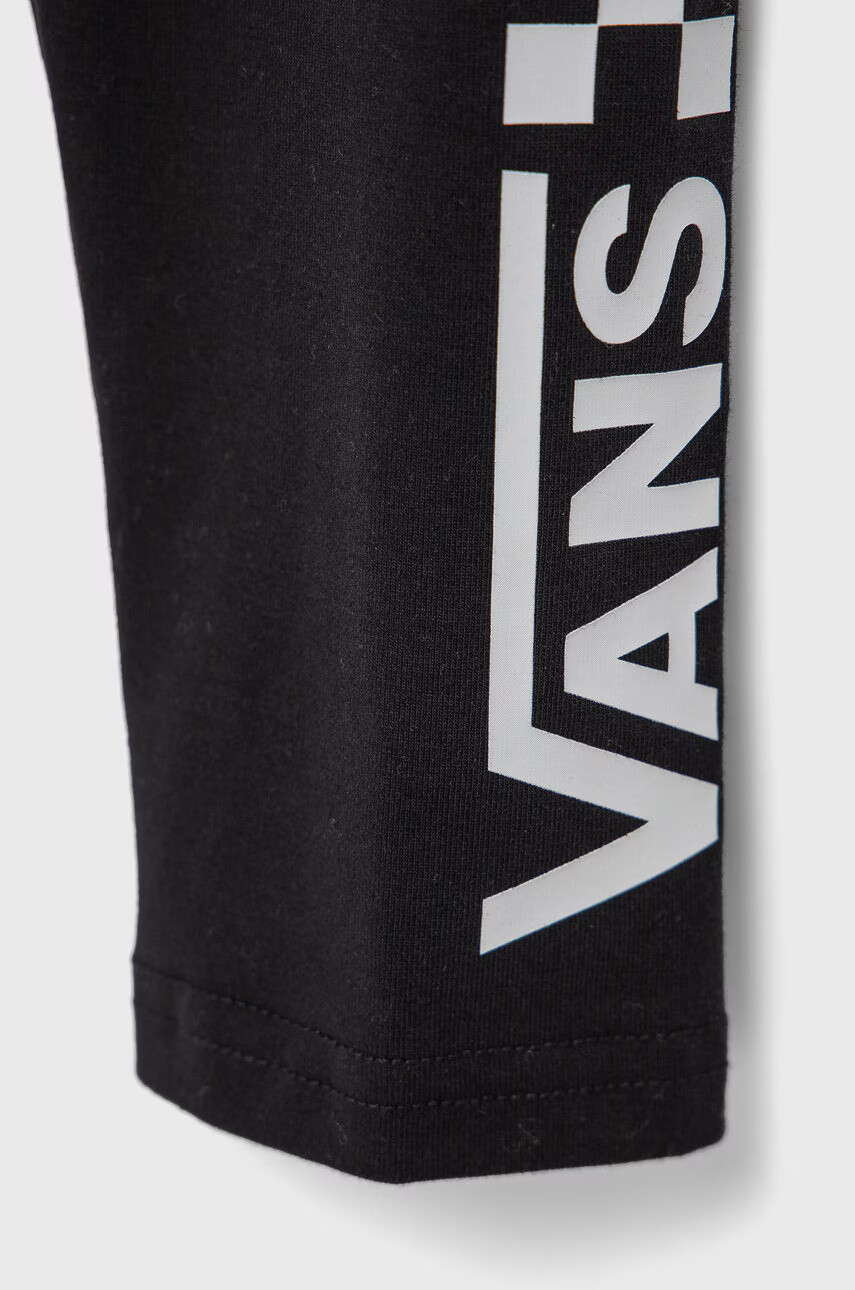 Vans Детски клин в черно с принт - Pepit.bg
