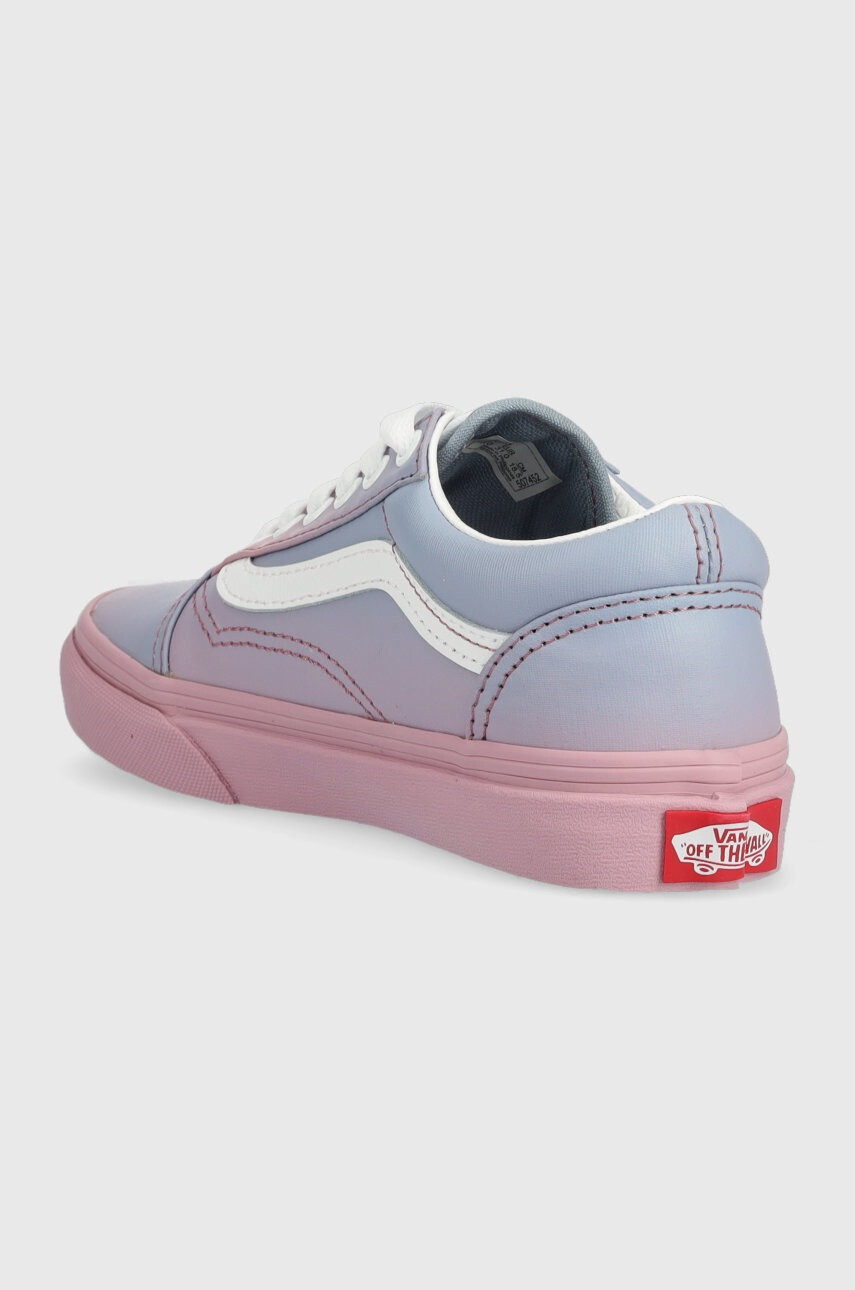 Vans Детски ниски кецове в лилаво - Pepit.bg