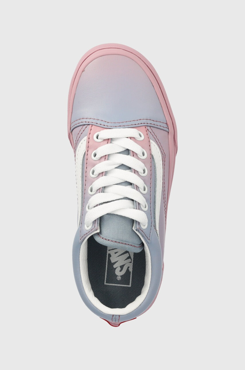Vans Детски ниски кецове в лилаво - Pepit.bg