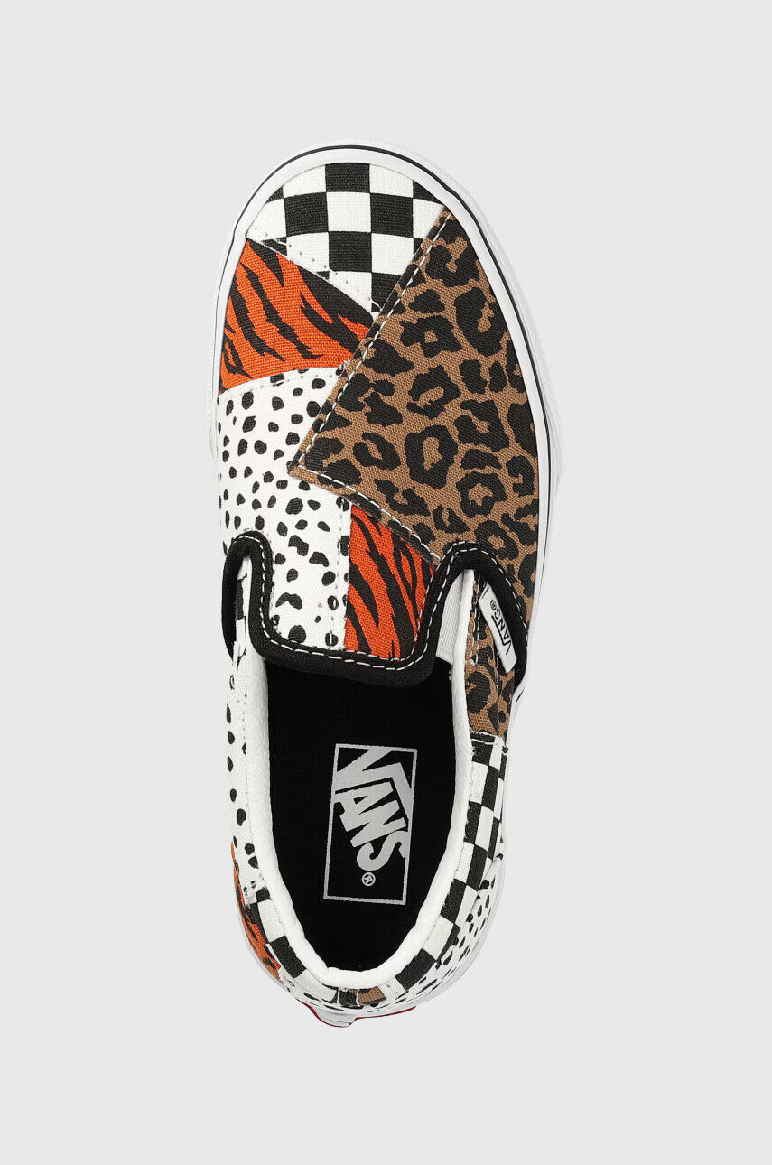 Vans Детски ниски кецове в кафяво - Pepit.bg