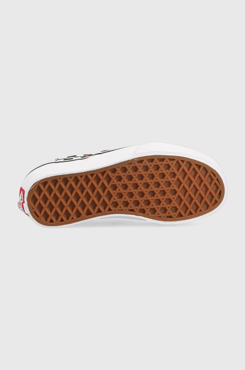Vans Детски ниски кецове в кафяво - Pepit.bg