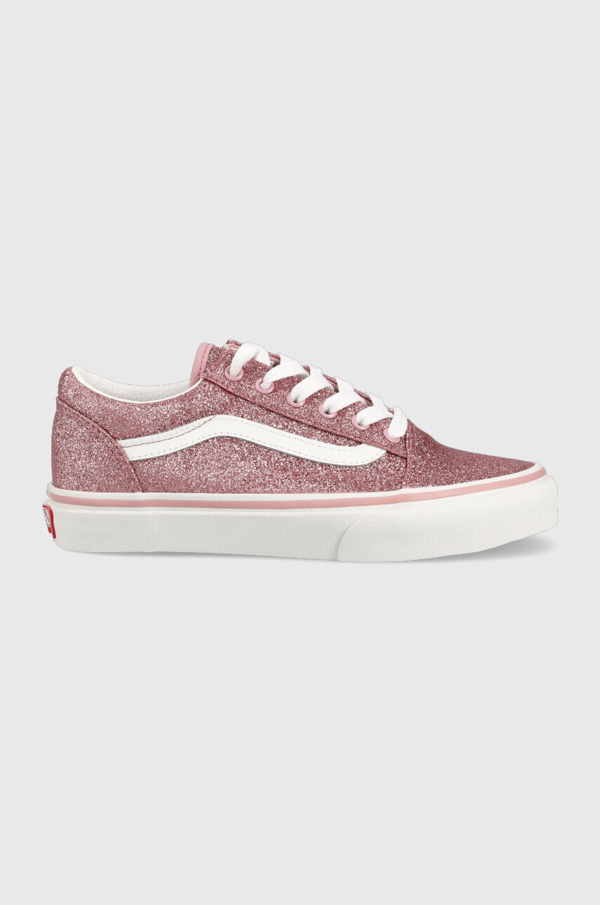 Vans Детски ниски кецове в розово - Pepit.bg