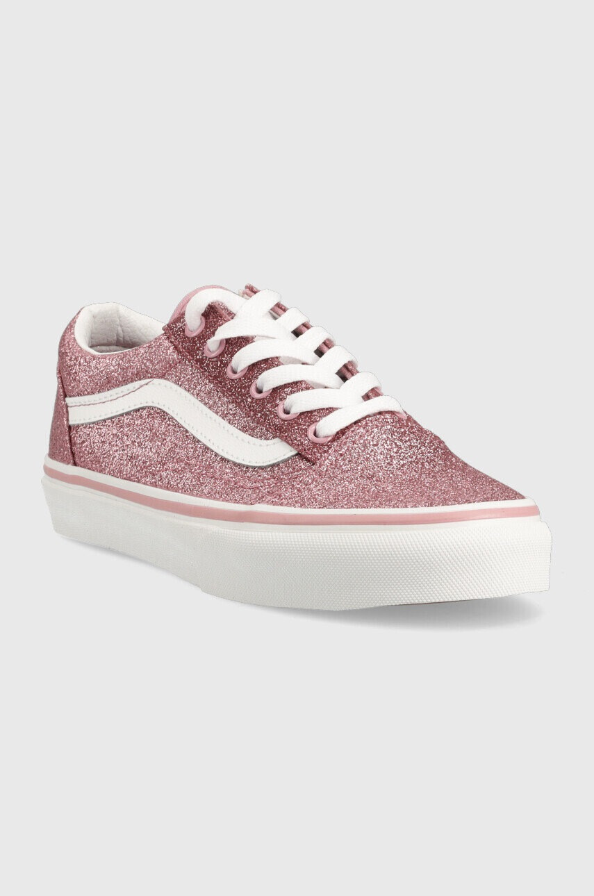 Vans Детски ниски кецове в розово - Pepit.bg