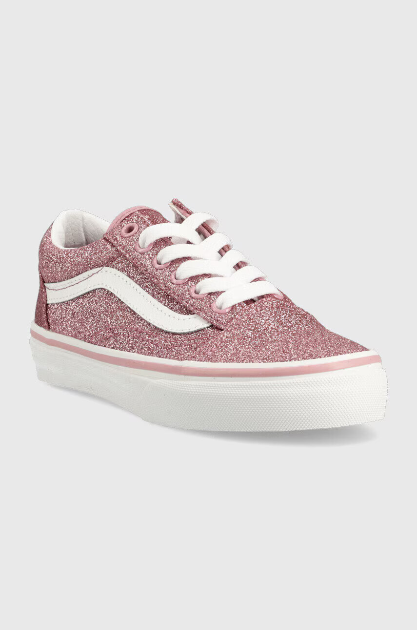 Vans Детски ниски кецове в черно - Pepit.bg