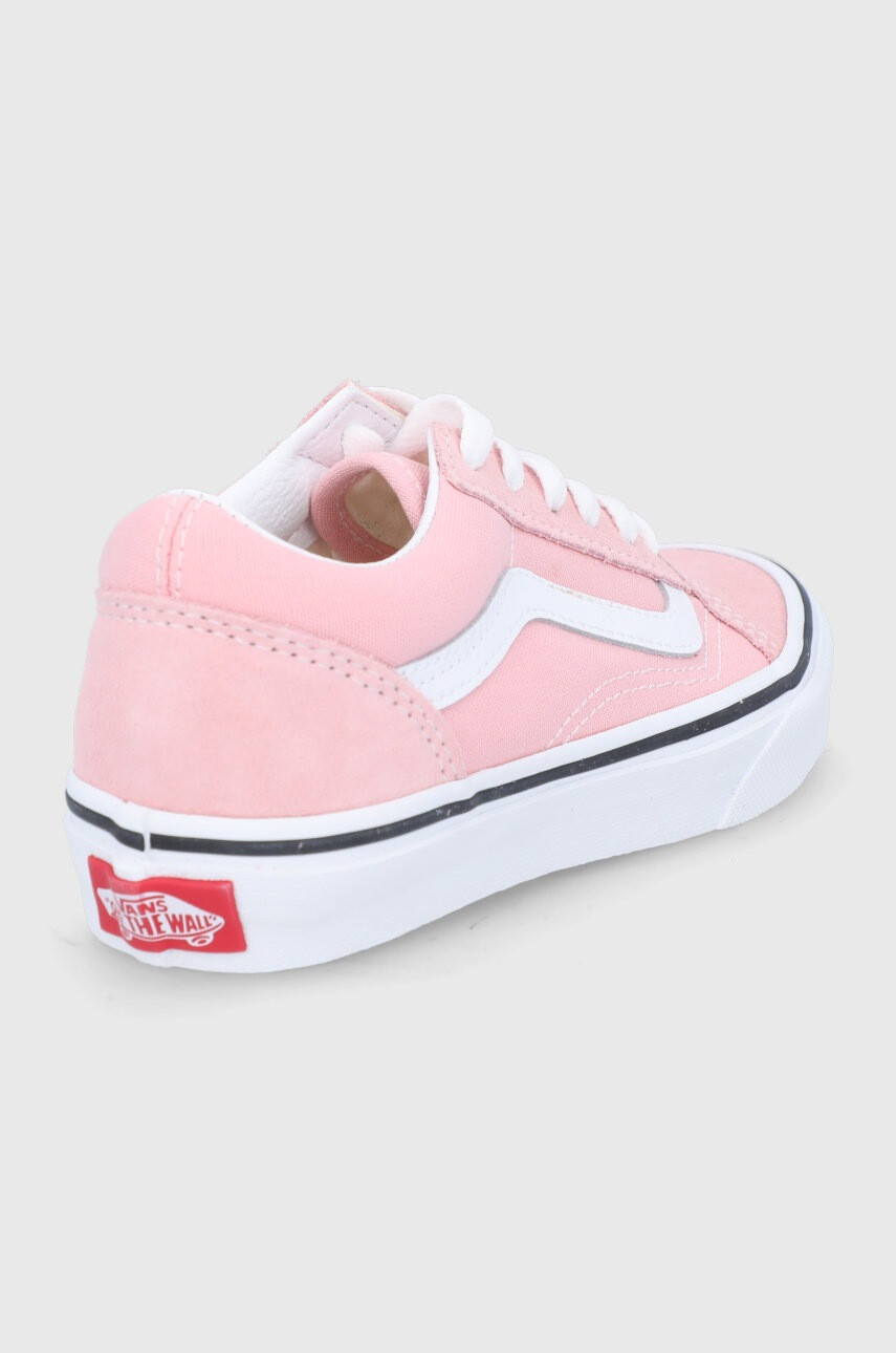 Vans Детски ниски кецове в розово - Pepit.bg