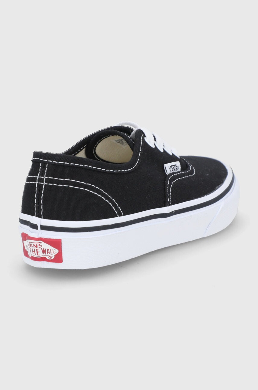 Vans Детски ниски кецове в черно - Pepit.bg