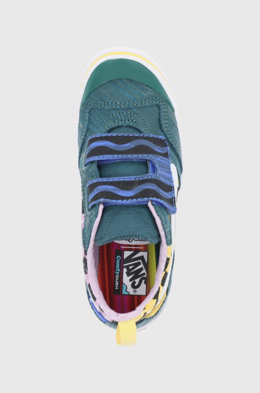 Vans Детски ниски кецове в зелено - Pepit.bg