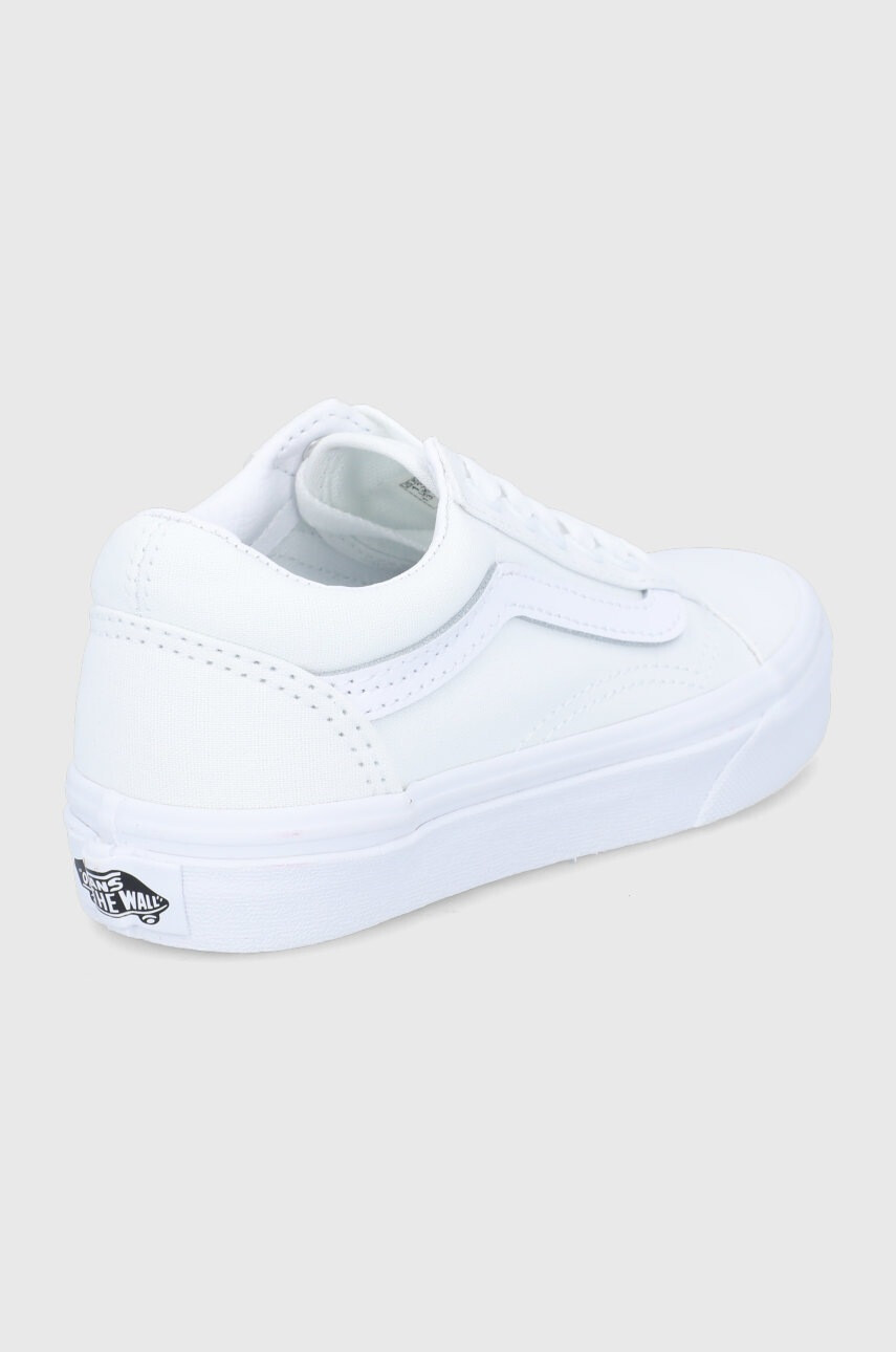Vans Детски ниски кецове в бяло - Pepit.bg