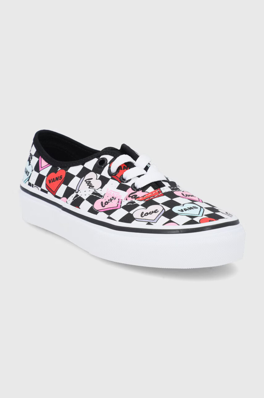 Vans Детски ниски кецове в черно - Pepit.bg