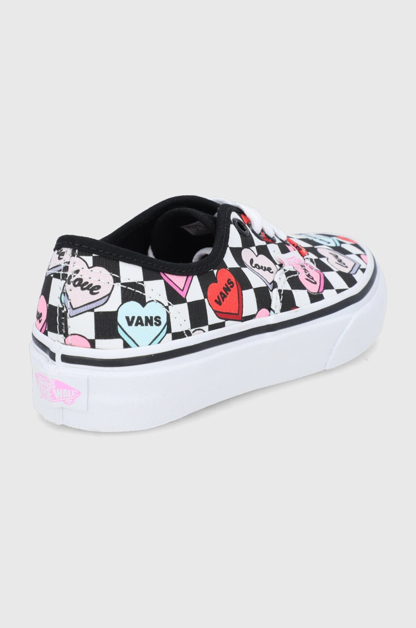 Vans Детски ниски кецове в черно - Pepit.bg