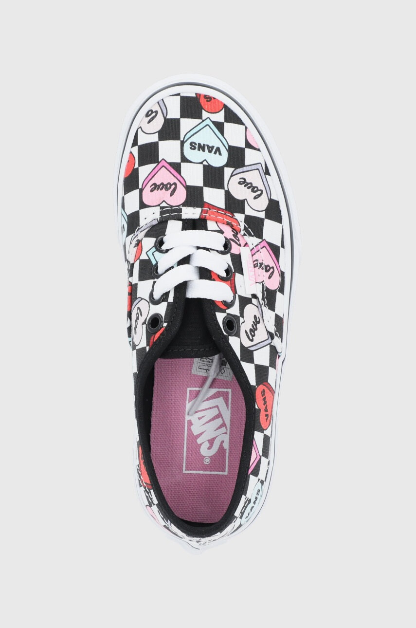 Vans Детски ниски кецове в черно - Pepit.bg
