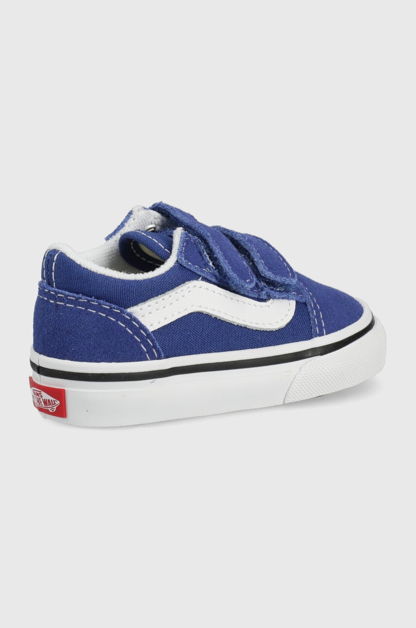 Vans Детски ниски кецове в тъмносиньо - Pepit.bg