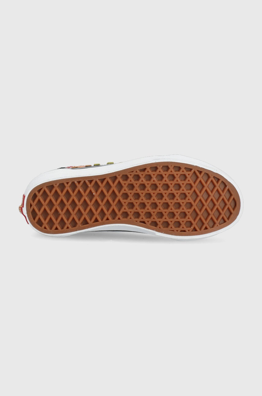Vans Детски ниски кецове в черно - Pepit.bg