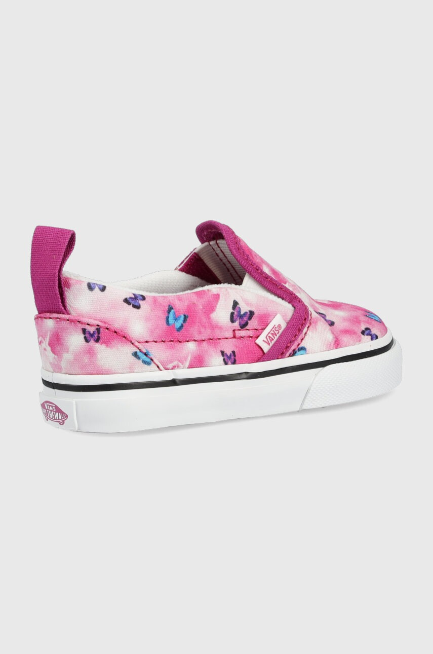 Vans Детски ниски кецове в розово - Pepit.bg